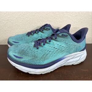 HOKA Clifton 8 Bellwether Blue Teal 1119393-BBSB Men's Size 11 D Sneakers